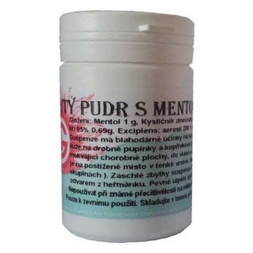 Liquid powder with menthol 100g GLO